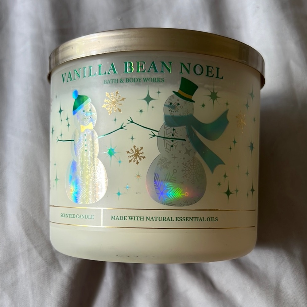 Bath & Body Works Vanilla Bean Noel candle